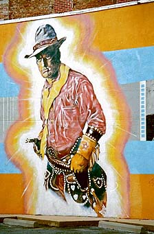 Broncho Billy Mural, Pine Bluff