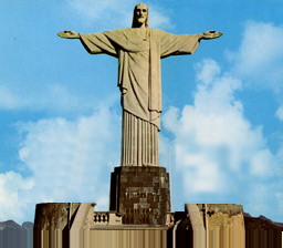 Statue of Christ in Rio -- fifteen stories high